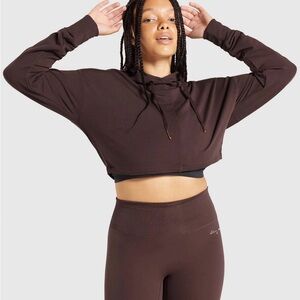 Gymshark X Whitney Simmons Recovery Cropped Hoodie